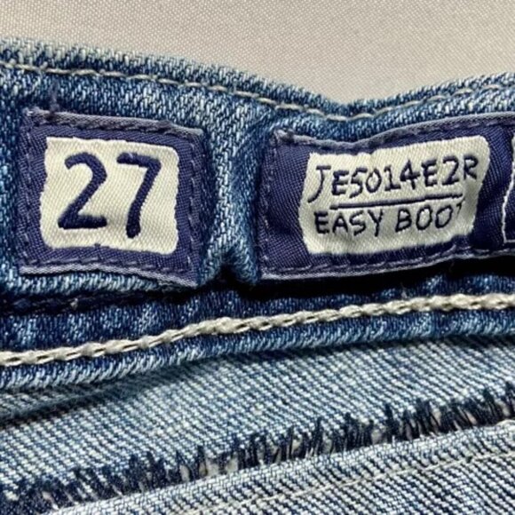 Miss Me Jeans Women's Sz 27 Blue Easy Boot JE5014E2R Missing Button Please Read - Picture 13 of 15